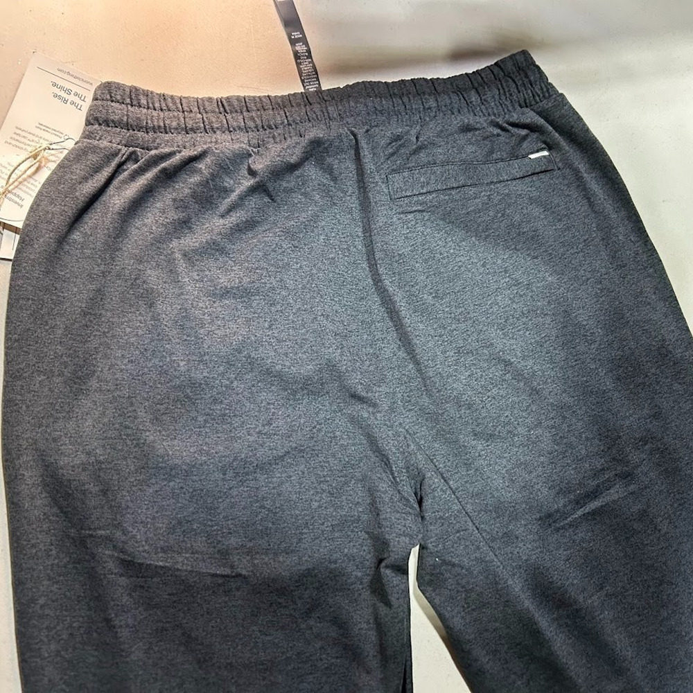 New Vuori Ponto Performance Jogger Charcoal Heather Gray Dreamknit Men's L - Picture 11 of 13
